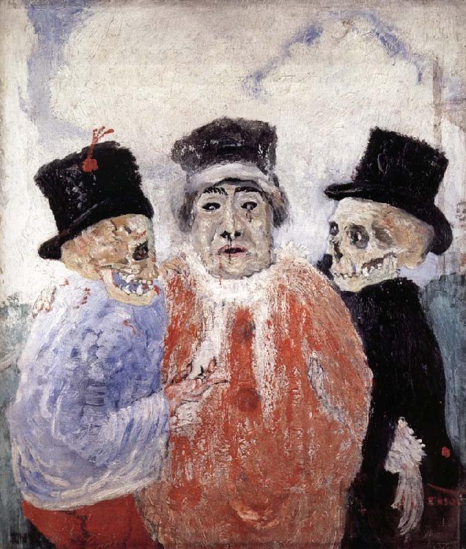 James Ensor The Red Judge Sweden oil painting art